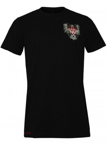Rebel Spirit Herren Shirt Anchor (L) (schwarz)