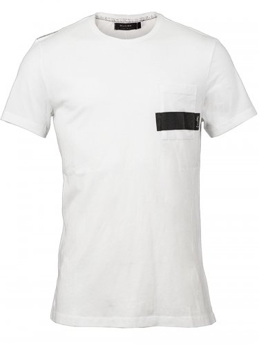 Religion Herren Shirt Stripe (L) (wei)