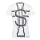 Black Money Crew Herren Shirt No Limit (S) (wei)
