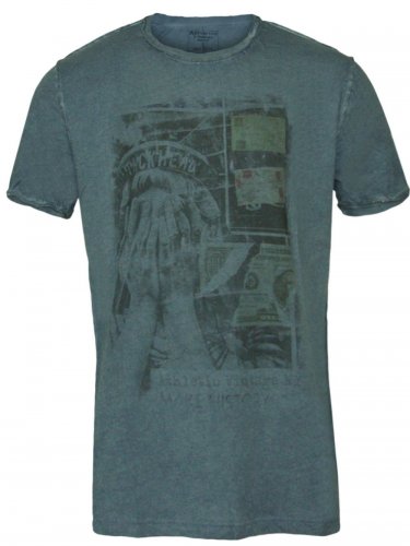 Athletic Vintage Herren Shirt Statue Of Liberty