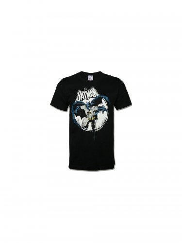 Logoshirt Herren T-Shirt Batman Full Moon