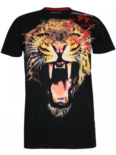 Lord Baltimore Herren Shirt Leopard (S)